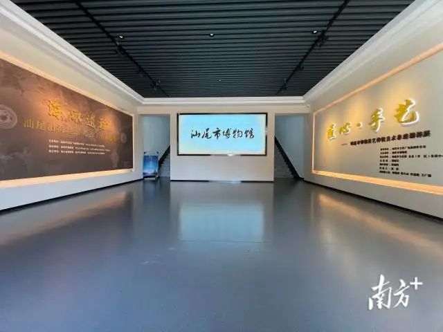 汕尾市博物馆大厅。 图片