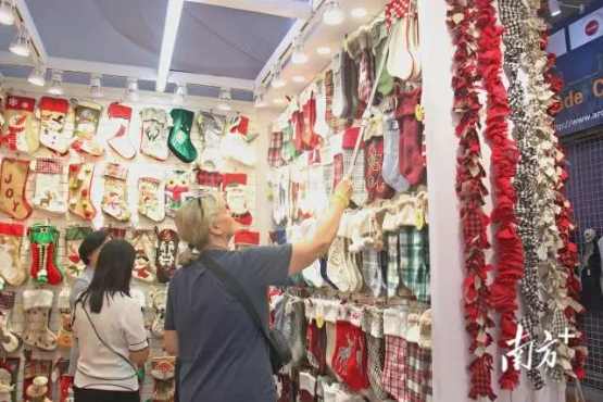 本届广交会汕尾交易分团参展规模继续保持在历史高位。 南方+ 陈欣欣 拍摄 图片