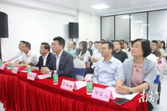 汕尾举行第135届广交会客商招商推介会。 南方+ 陈欣欣 拍摄 图片