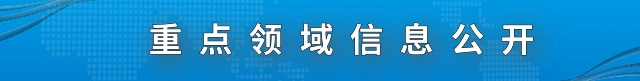 重点领域信息公开