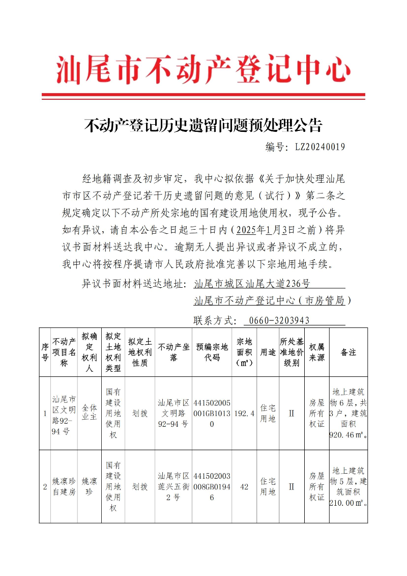 不动产登记历史遗留问题预处理公告（LZ20240019）_00.jpg
