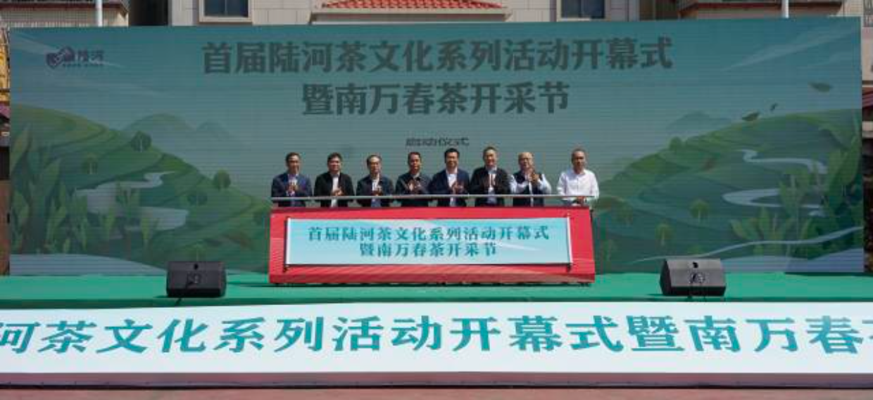 首届陆河茶文化系列活动开幕式暨南万春茶开采节正式启动。