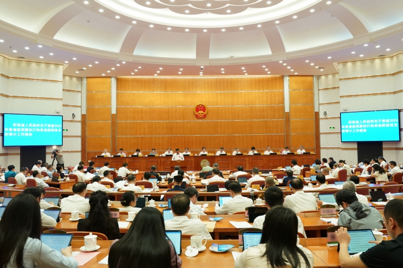 省审计厅向省人大常委会报告2024年度省级预算执行审计情况