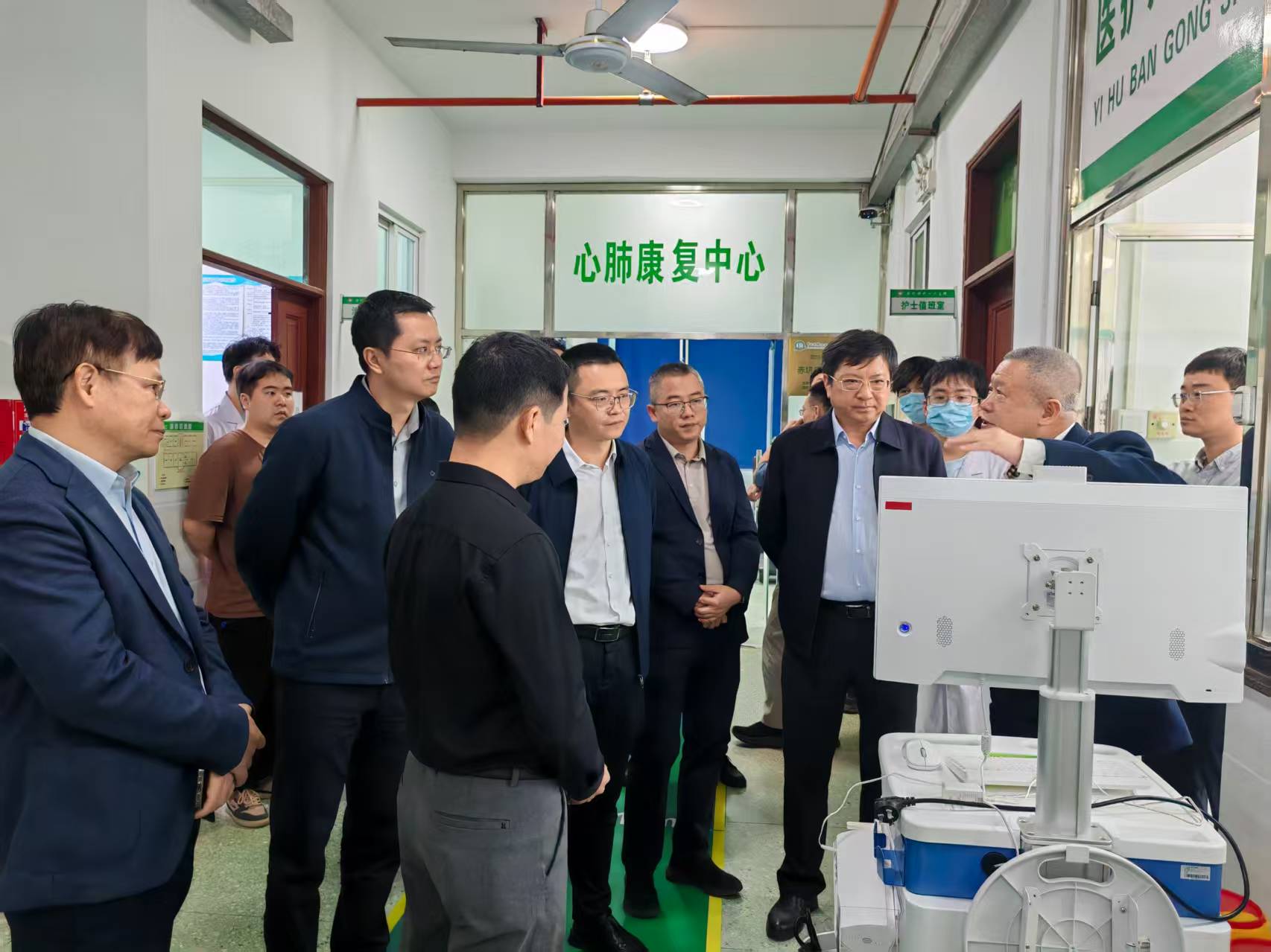 深圳对口帮扶协作汕尾指挥部指挥长戴斌专题调研“助力百千万 共享大健康”项目进展